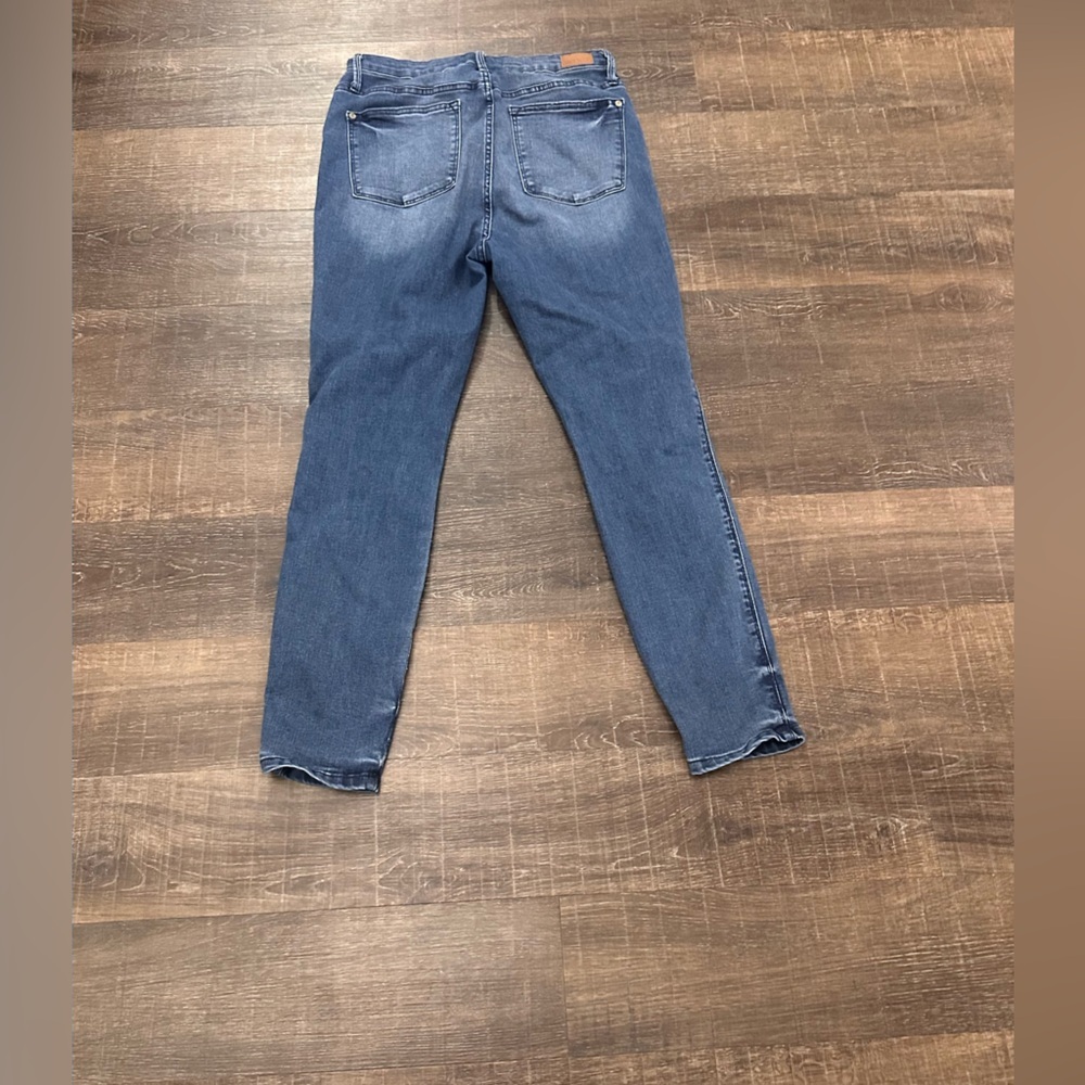 Judy Blue Skinny Fit Medium Blue Denim Wash High Rise Jeans Size 13 - Picture 2 of 5